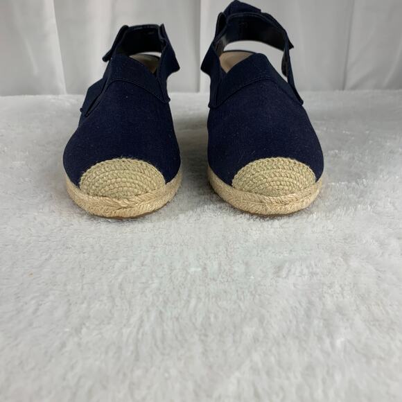 Lauren by Ralph Lauren Women's Helma Espadrilles Wedge Sandals Size 5.5 - Picture 3 of 8